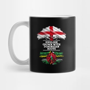 English Grown With Dominican Roots - Gift for Dominican With Roots From Dominica Mug